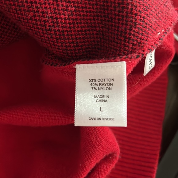 NY & Co ♥️ heart sweater size Large - Picture 6 of 6